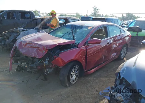 2011 Hyundai Sonata Gls z USA, uszkodzony, nr VIN 5NPEB4AC9BH273198